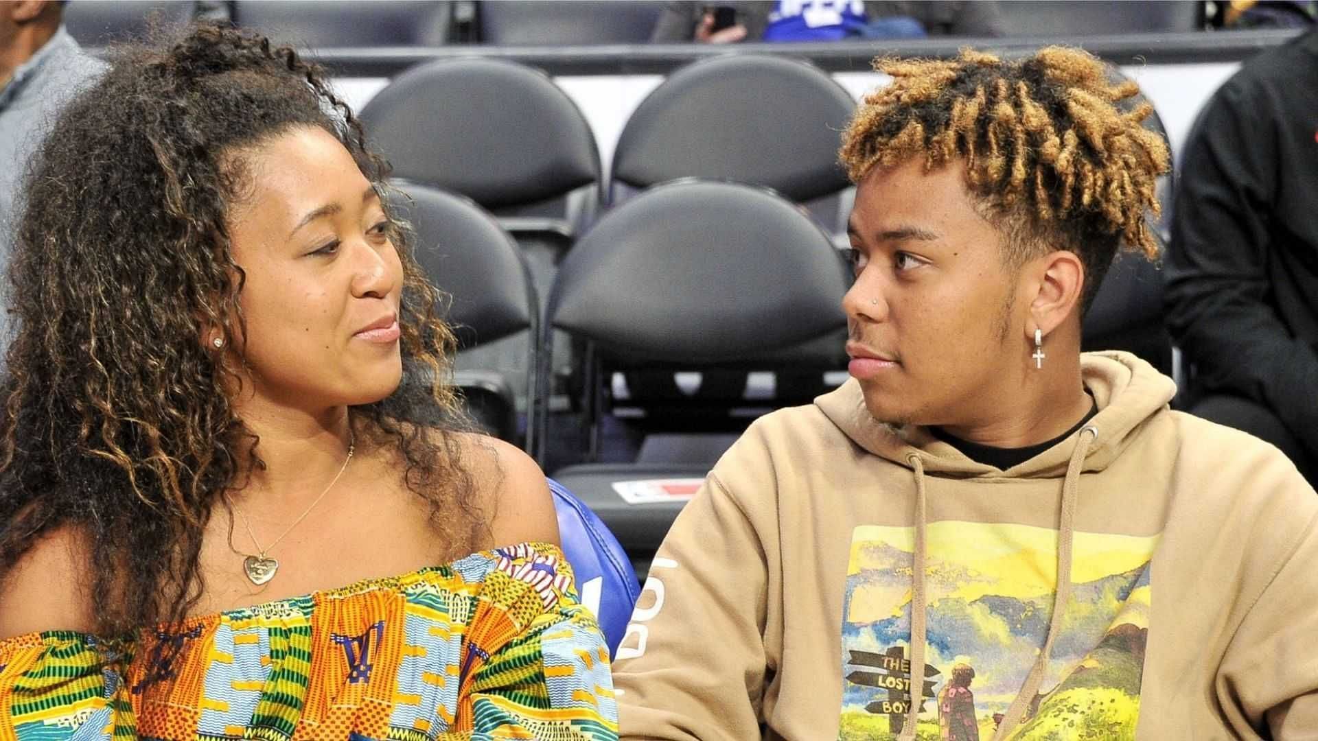 Naomi Osaka and partner Cordae