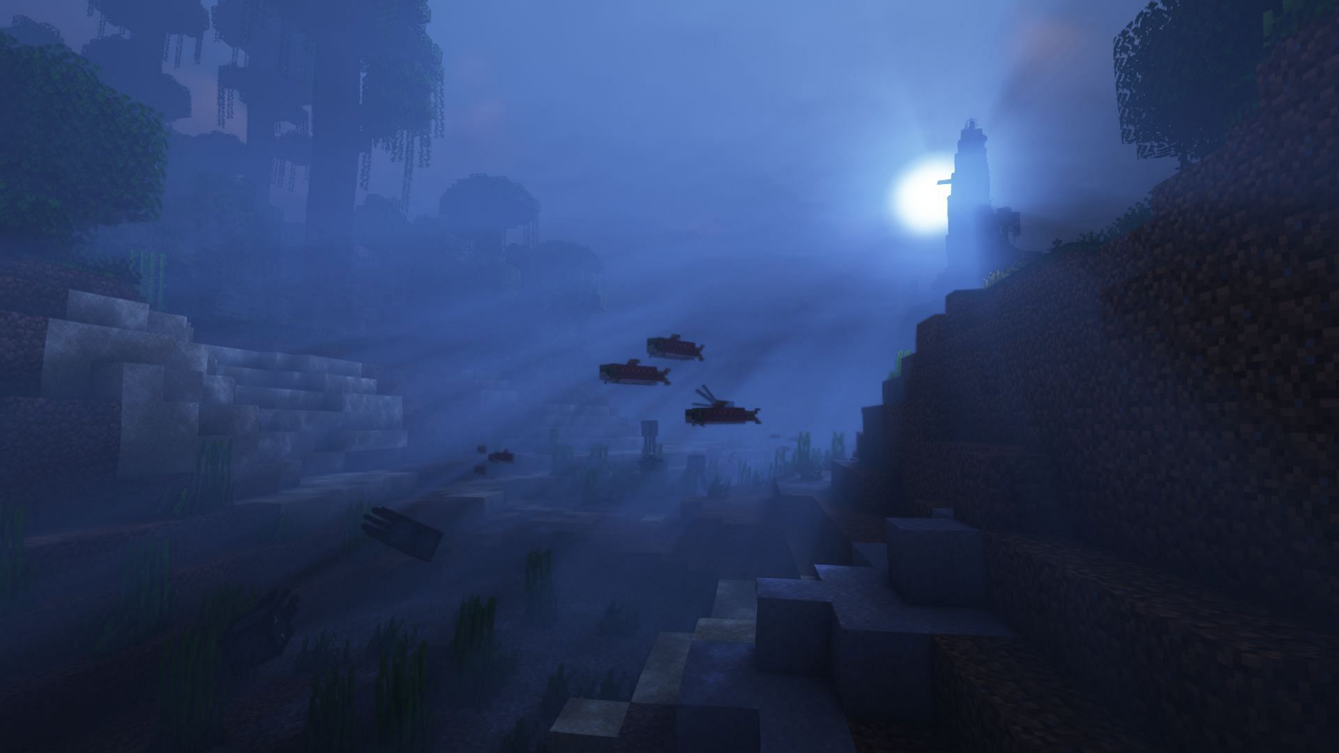 Shaders are one of the best modifications to change Minecraft&#039;s graphics (Image via Mojang)