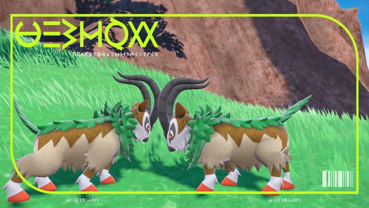 Gogoat&#039;s Pokedex picture in Pokemon Scarlet and Violet (Image via The Pokemon Company)