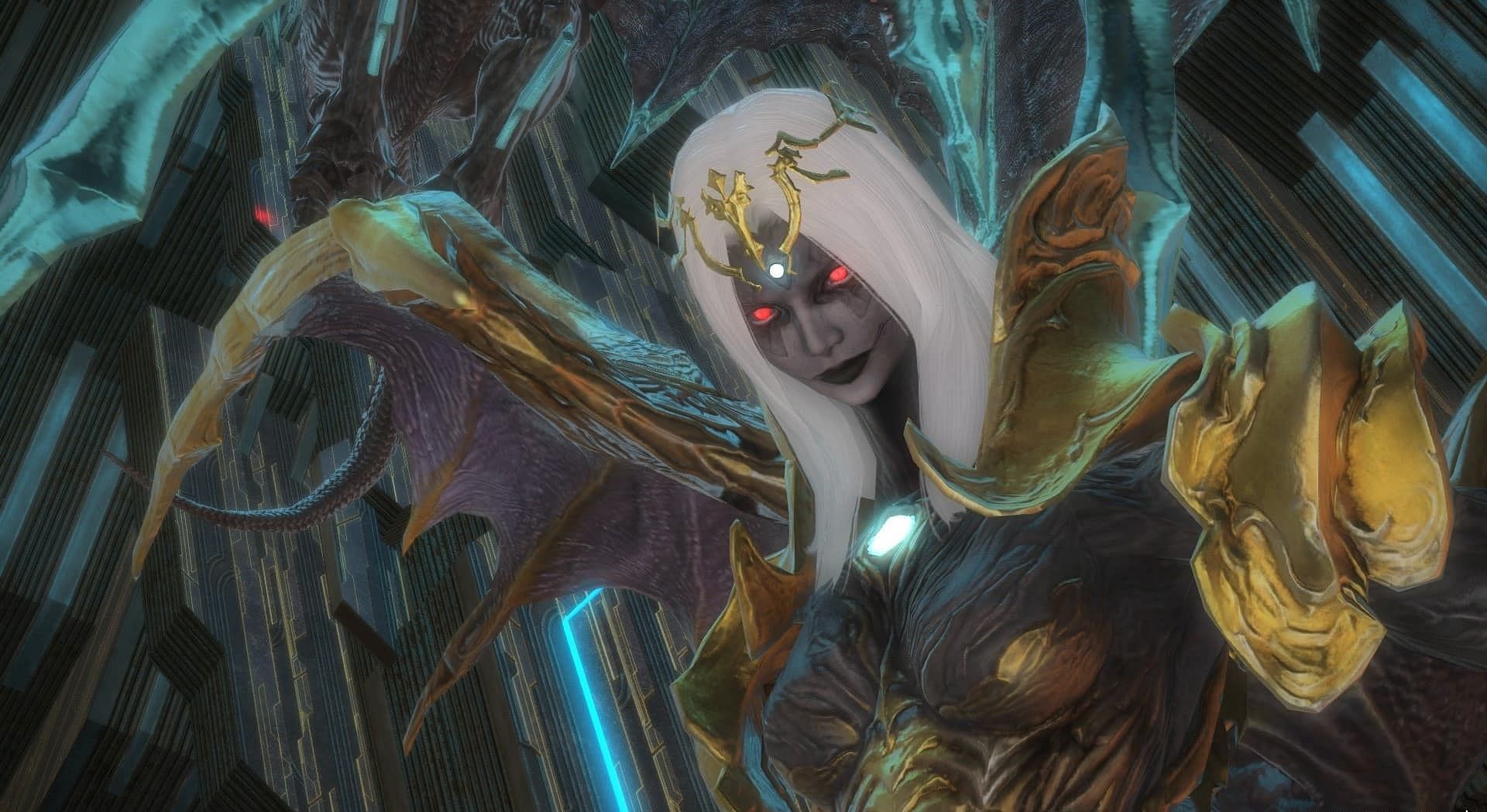 Nael Deus Darnus, one of the first bosses in the Unending Coil of Bahamut. (Image via Square Enix)