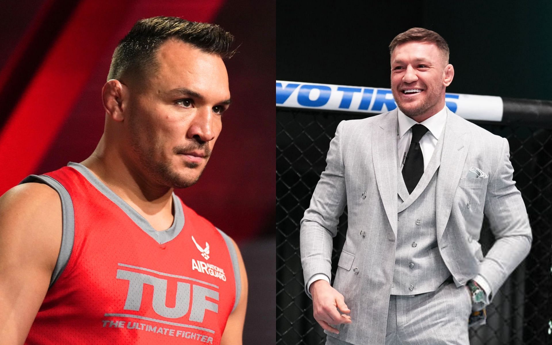 Michael Chandler (left) and Conor McGregor (right) [Images Courtesy: @GettyImages]