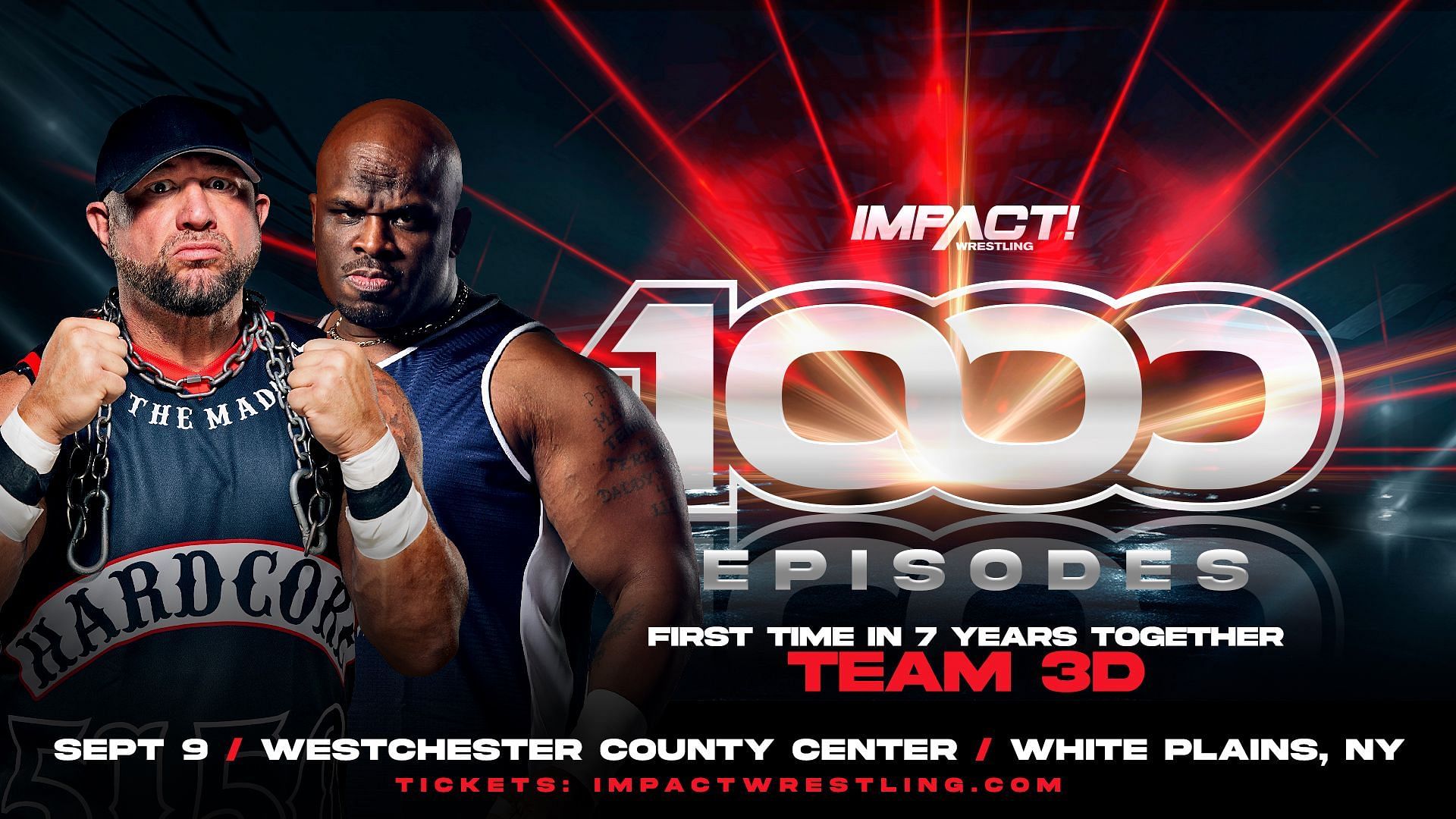 The Dudley re-united at IMPACT 1000 tapings