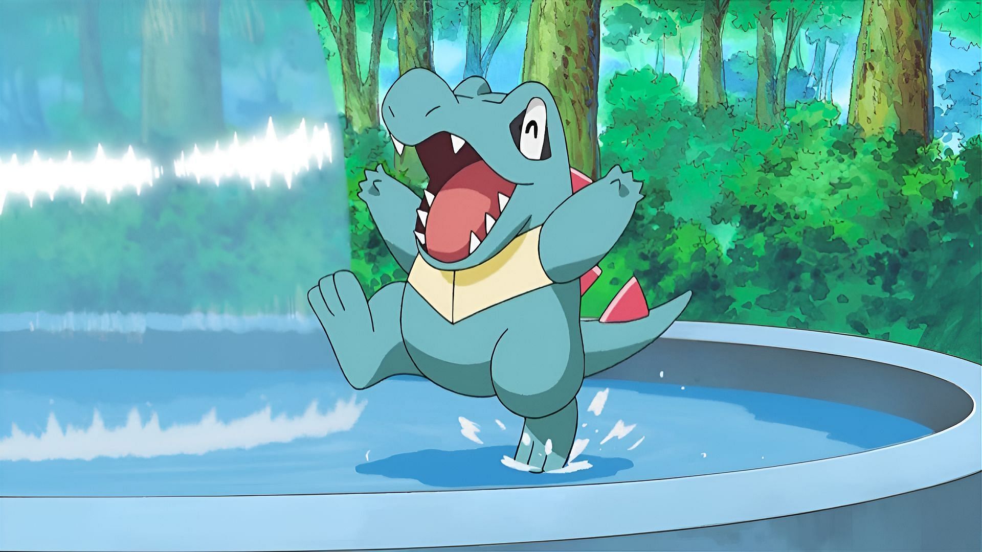 Totodile is representative of the spontaneity and goofy demeanor of the Sagittarius (Image via The Pokemon Company)