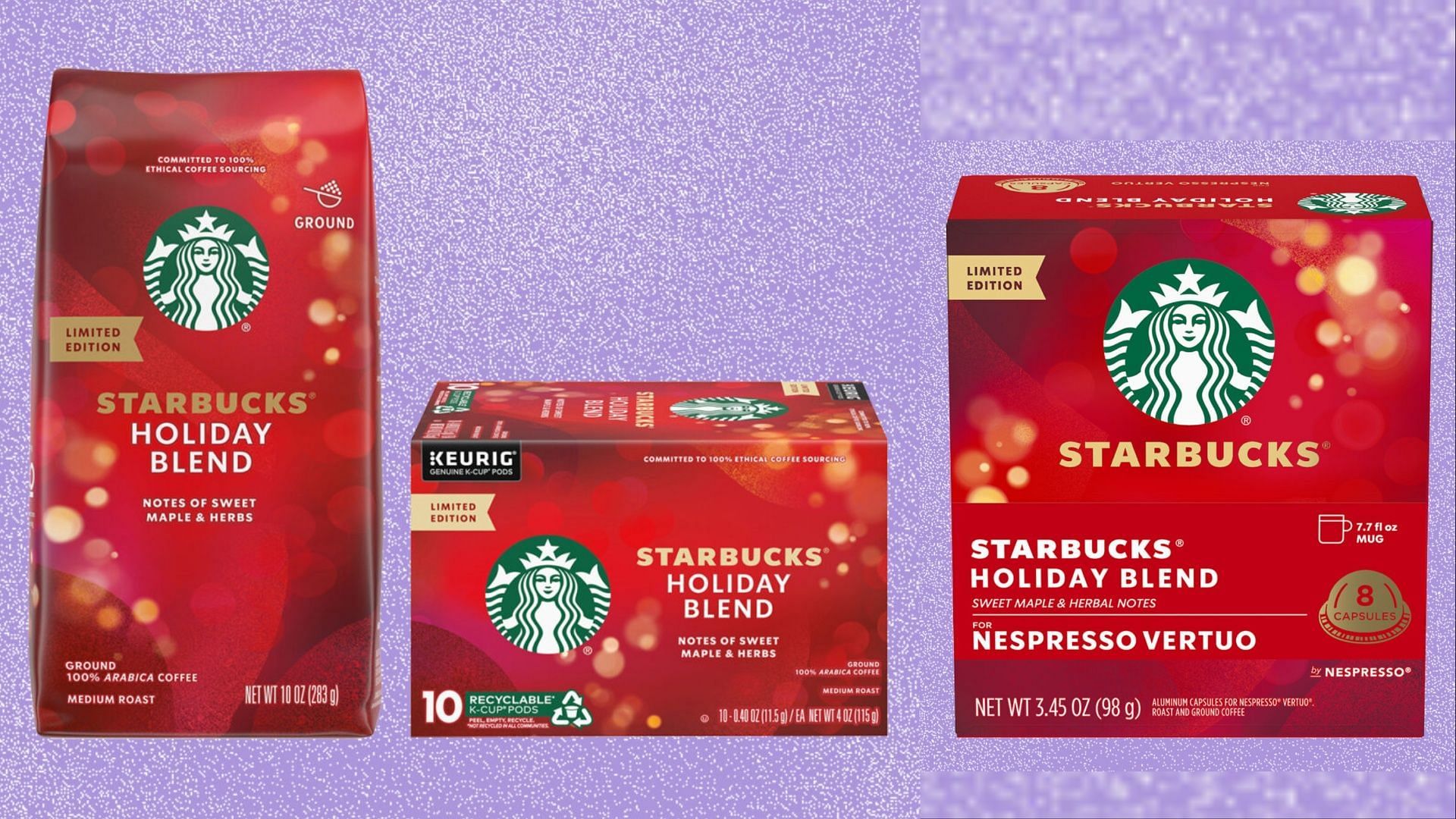 Holiday Blend Coffee (Image via Starbucks)