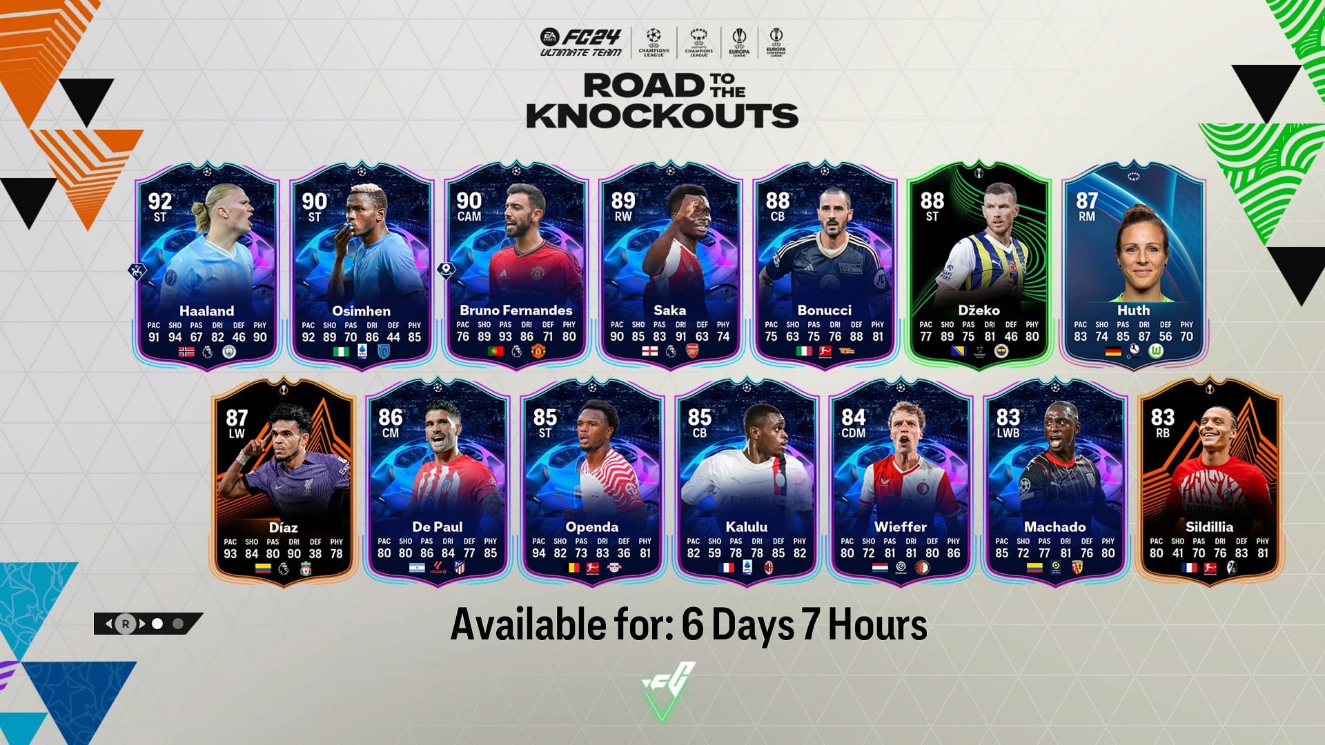 The RTTK Cup requires at least one player from the promo (Image via EA Sports)