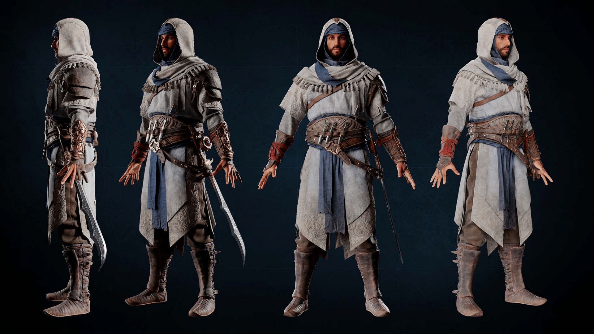 Basim&#039;s default clothes in AC Mirage (Image via Ubisoft)