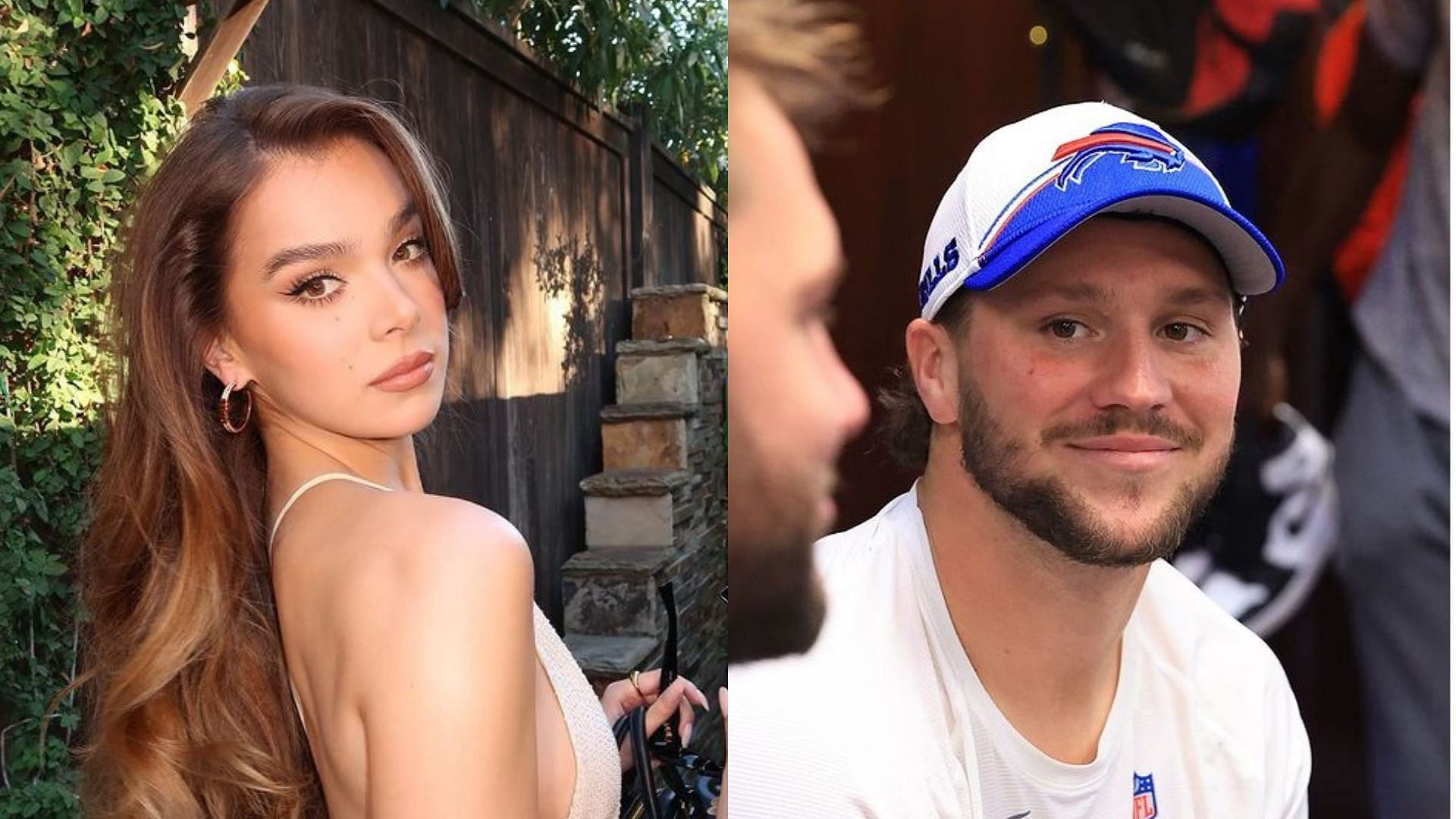 Josh Allen and Hailee Steinfeld link up to catch Sabres&rsquo; 5-1 loss to Rangers
