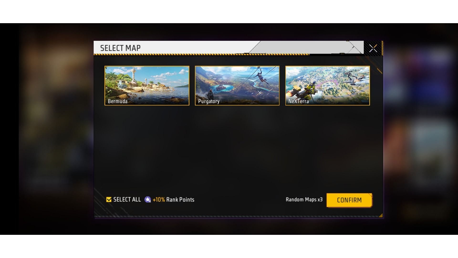 Current Free Fire maps (Image via Garena)