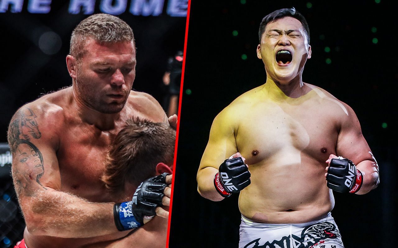 Anatoly Malykhin (L) and Kang Ji Won (R) | Photo credit: ONE Championship