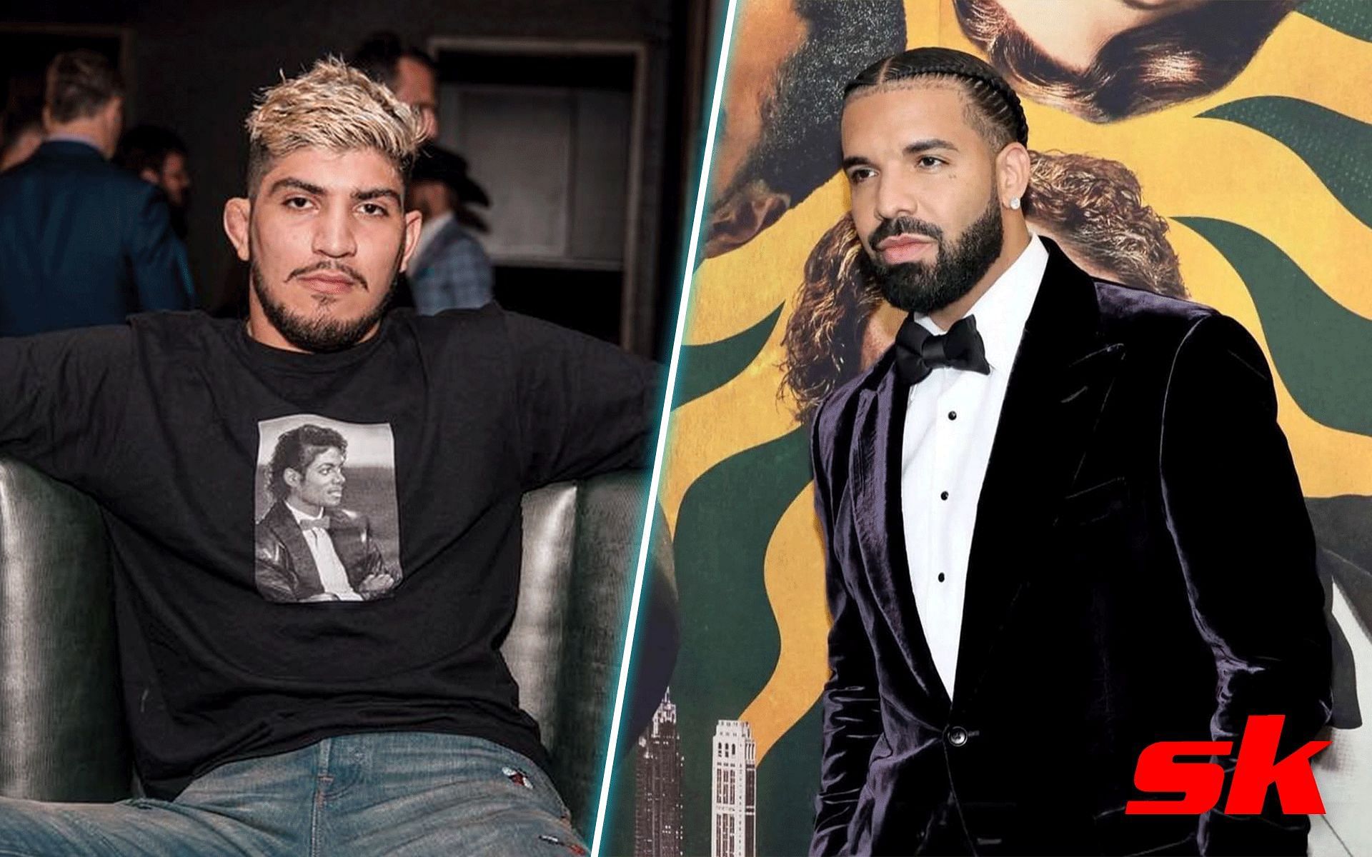 Dillon Danis and Drake [Image credits: @dillondanis and @champagnepapi on Instagram 