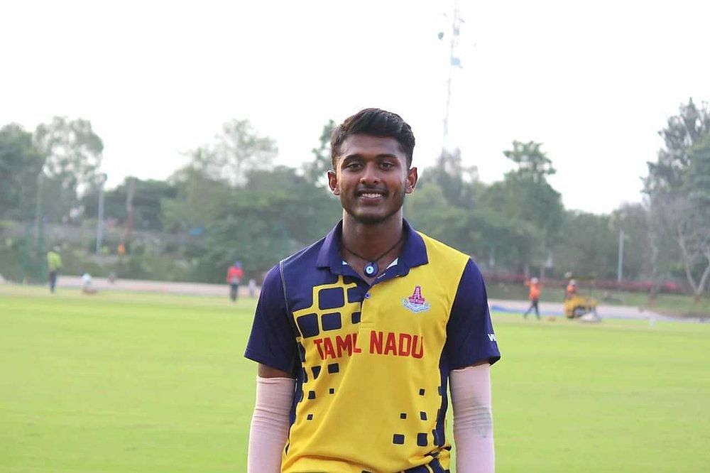 Tamil Nadu player Sai Sudharsan (Image Courtesy: ESPNCricinfo)