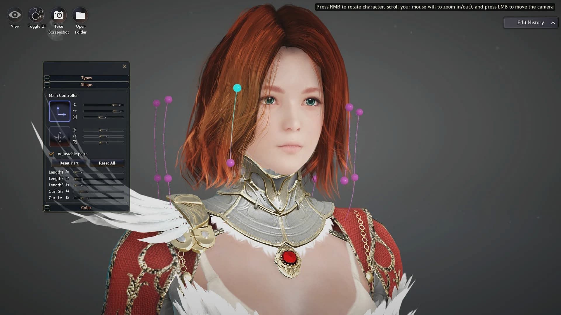 Every single aspect of a character can be adjusted in Black Desert Online&#039;s character creator (Image via Pearl Abyss)