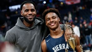 "The casuals just like to argue" - LeBron James takes dig at 'haters' for questioning Bronny James' athleticism