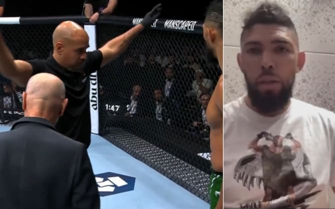 “I was okay to fight” - Johnny Walker sheds light on UFC 294 doctor controversy, says English is not to blame