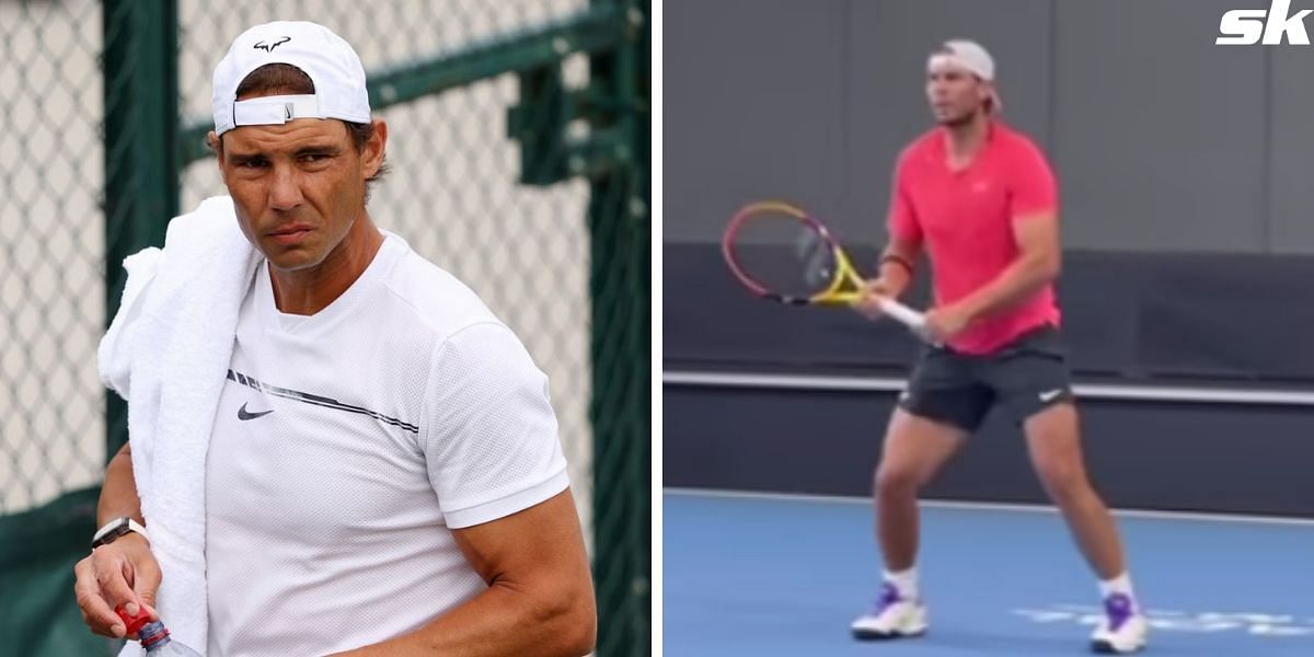 Rafael Nadal back in training ahead of his potential final season on tour