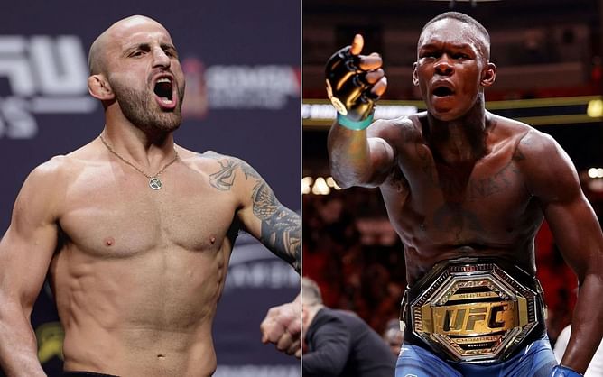 "Maybe the judges were right, eh?" - Israel Adesanya and friends bully Alexander Volkanovski into jumping into lake