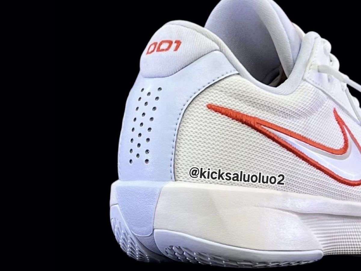 Air Zoom GT Cut Academy &ldquo;Summit White/Picante Red&rdquo; sneakers (Image via kicksdong)