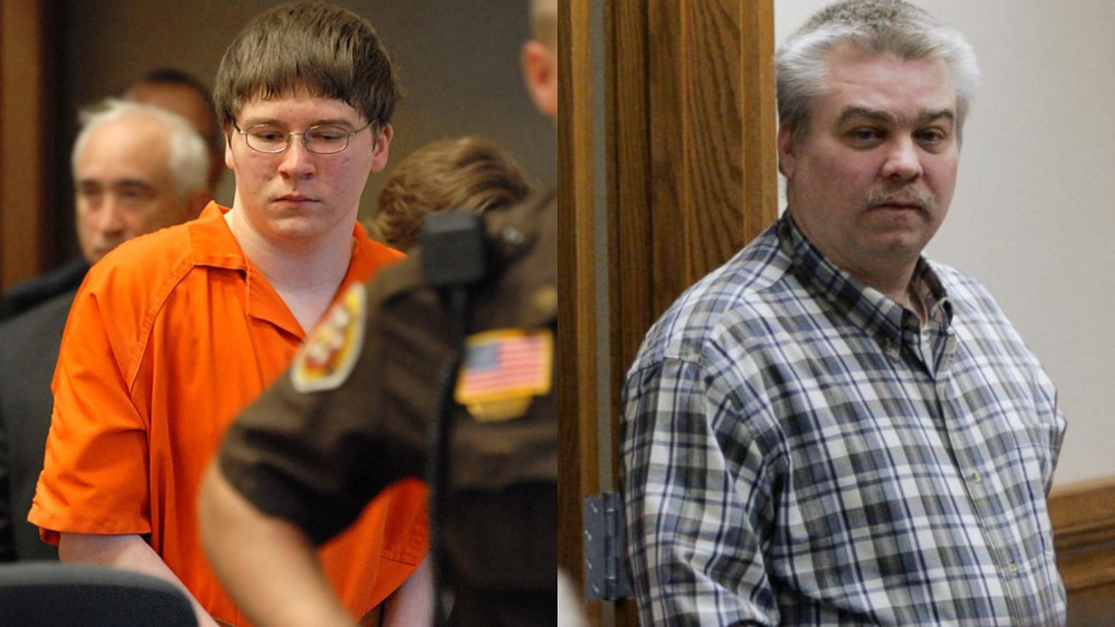 Brendan Dassey and Steven Avery (Images via Oxygen)