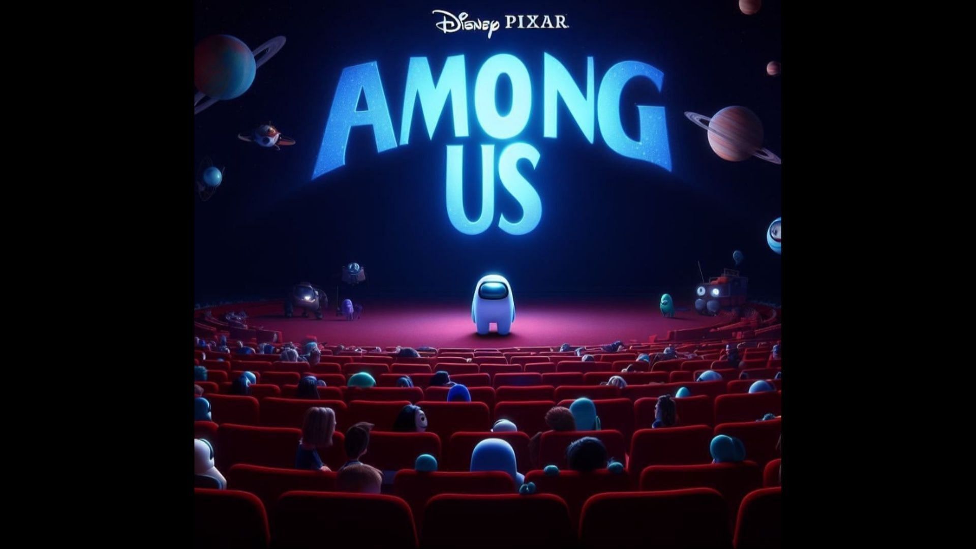 Claims of Disney and Pixar creating an Among Us movie spreads like wildfire (Image via EverythingOOC/X)