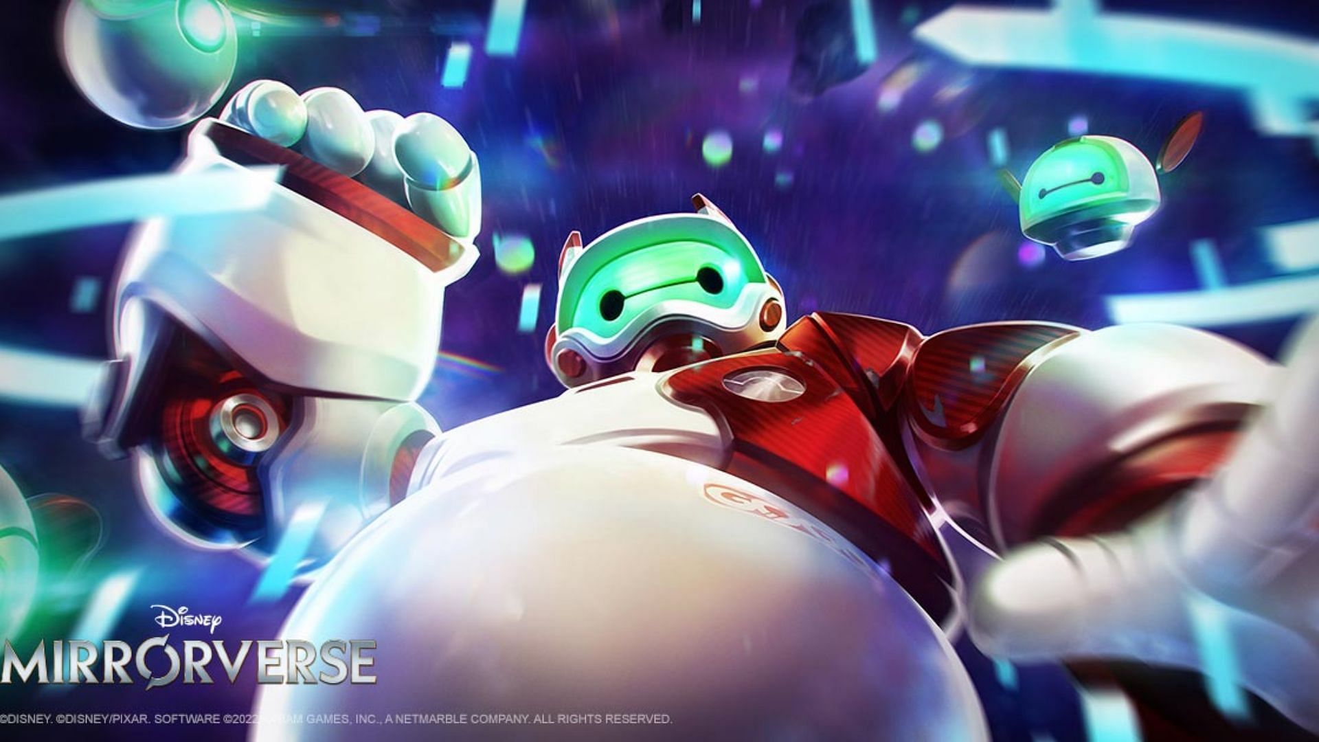 Baymax in Disney Mirrorverse. (Image via Kabam)