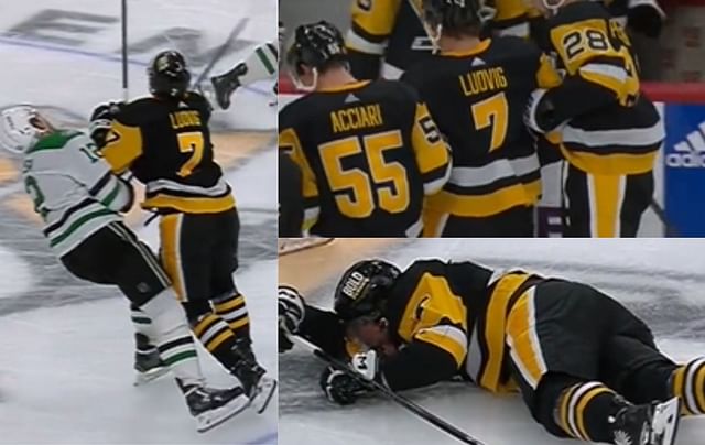 VIDEO: John Ludvig knocked out cold after scary collision against Radek Faksa