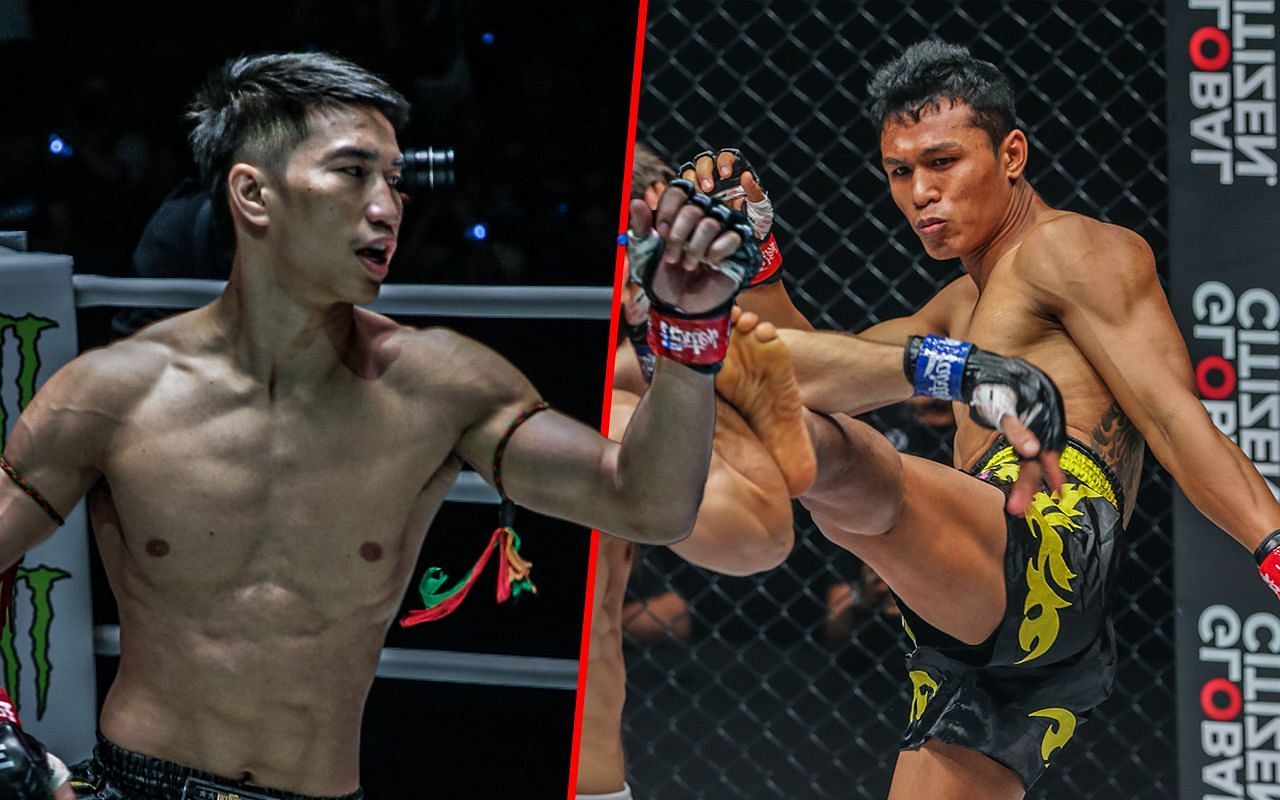 Tawanchai (Left) faces Jo Nattawut (Right) at ONE Fight Night 15