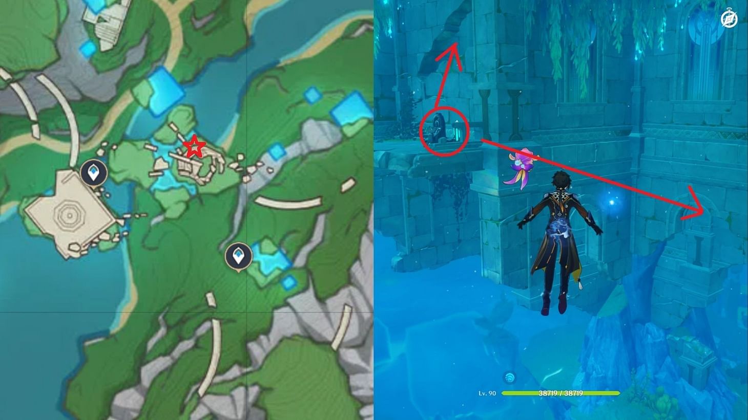 Cellar In The Southwestern Ruins Genshin Puzzle Fontaine Research Institute Luxurious Chest: Genshin Impact Central