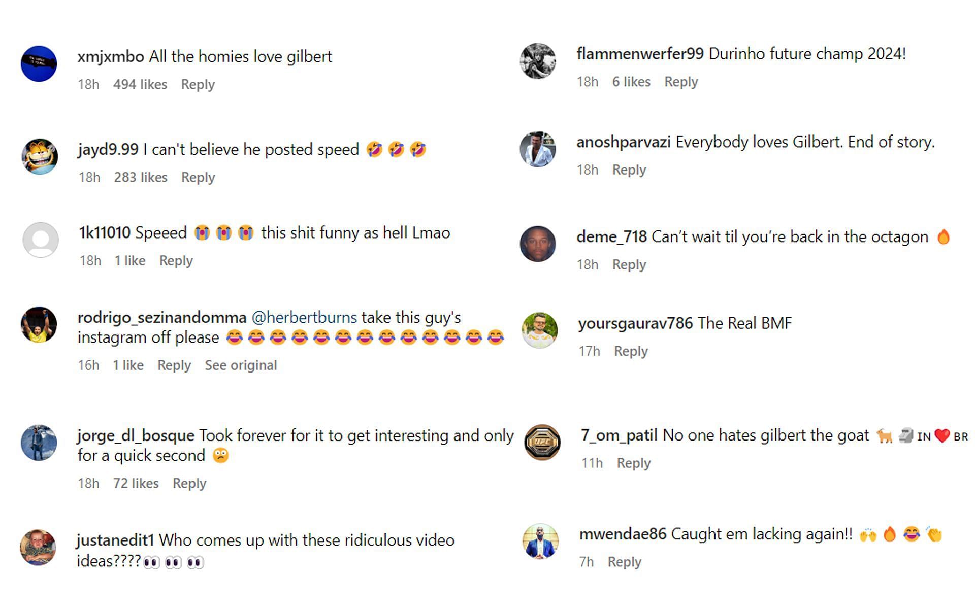 Fan reactions to Burns&#039; post