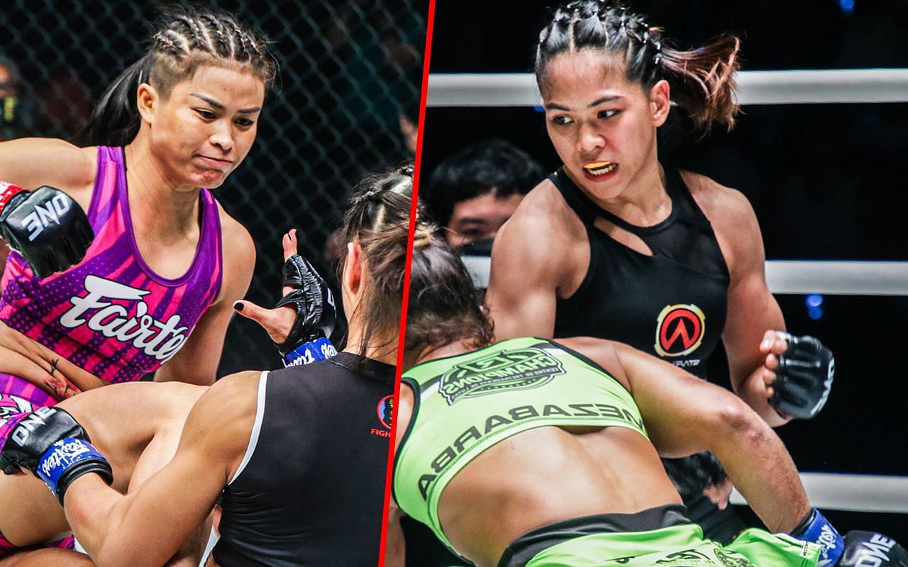 Stamp Fairtex and Denice Zamboanga- Photo by ONE Championship