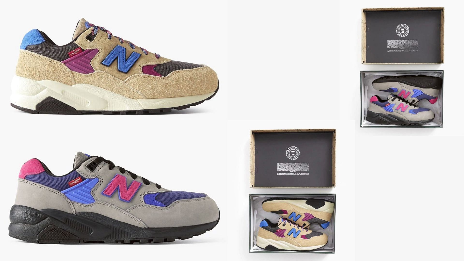 New Balance: Levi's x New Balance 580 sneaker pack: Everything we know ...