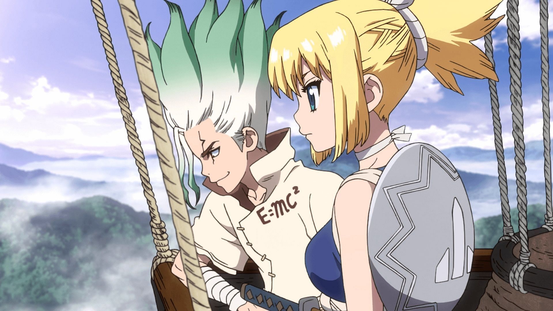 Dr. Stone 3 Episode 1 - Return to the Kingdom of Science - I drink