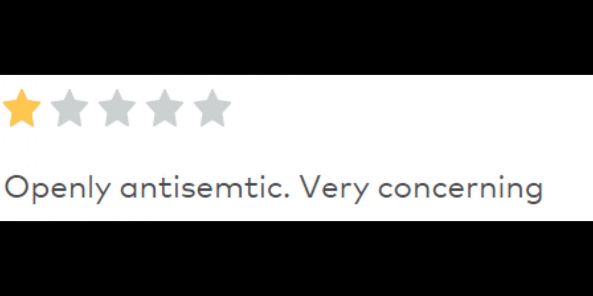 Dr. Thierry was called out on Healthgrades reviews. (Image via Healthgrades)