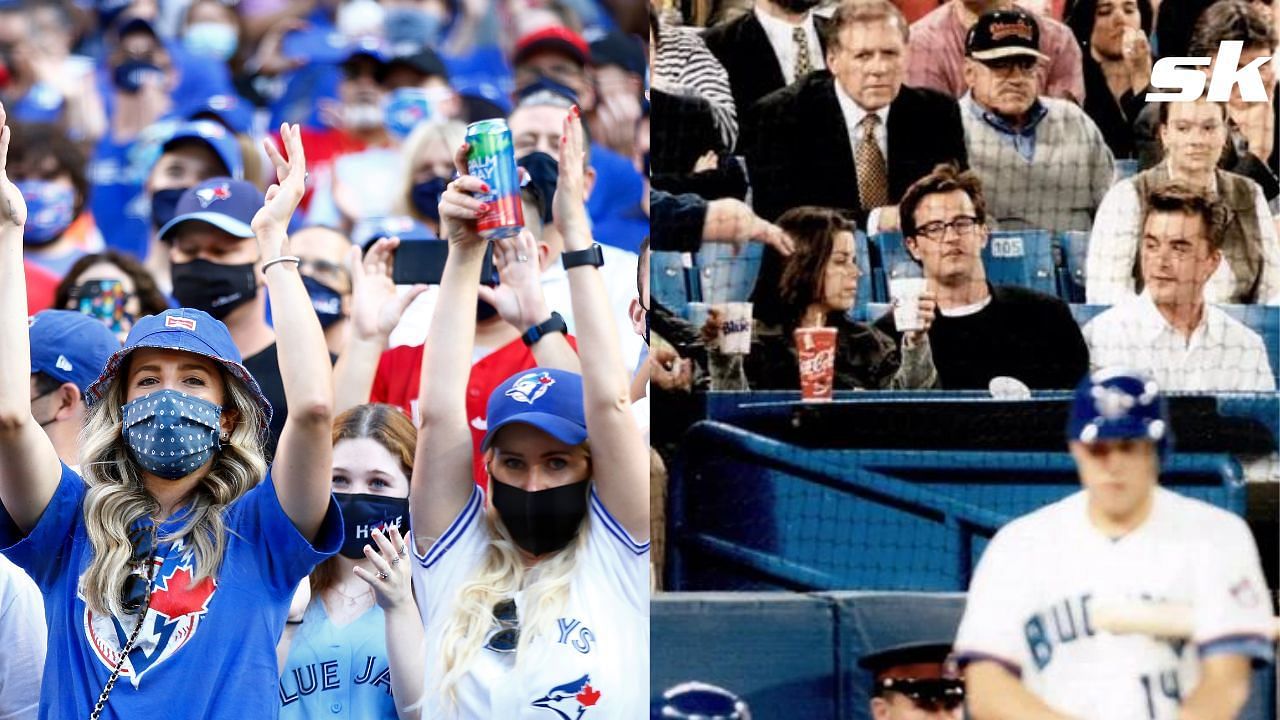 Was Matthew Perry a Blue Jays fan? (Image via PickledPeppers101/Reddit)