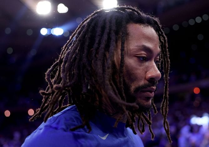 "It's still unreal": Derrick Rose shows outpour of emotion as he gets one last chance at redemption in Memphis
