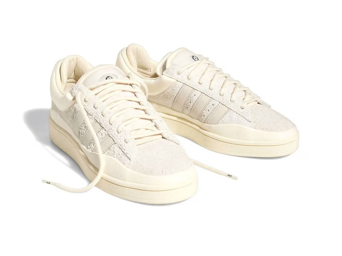 The Campus &quot;Cloud White&quot; sneakers (Image via Adidas)