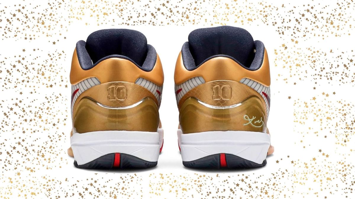 kobe 14 kids gold