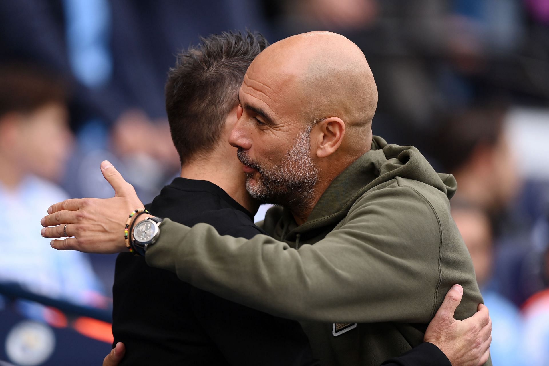 Pep Guardiola is a fan of the Brighton manager.
