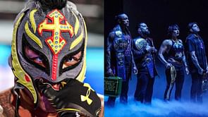 Rey Mysterio seen with two current Judgment Day members in a rare photo