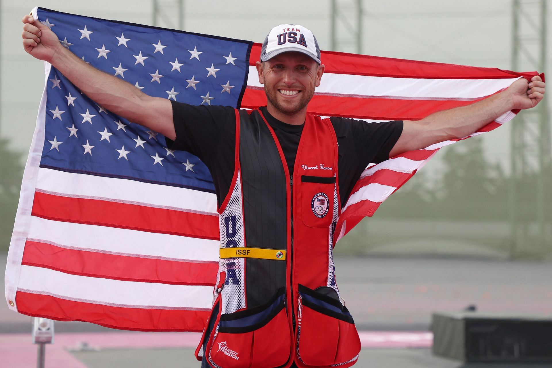 American shooter Vincent Hancock. (PC: Getty Images)
