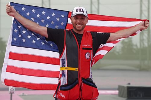 American shooter Vincent Hancock. (PC: Getty Images)