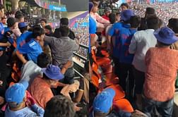 Video of fight between fans during IND vs AFG 2023 World Cup match in Delhi goes viral