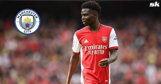 "It seems like a perfect fit for him" - Pundit claims Arsenal man Bukayo Saka might join Manchester City if Gunners fail to win PL