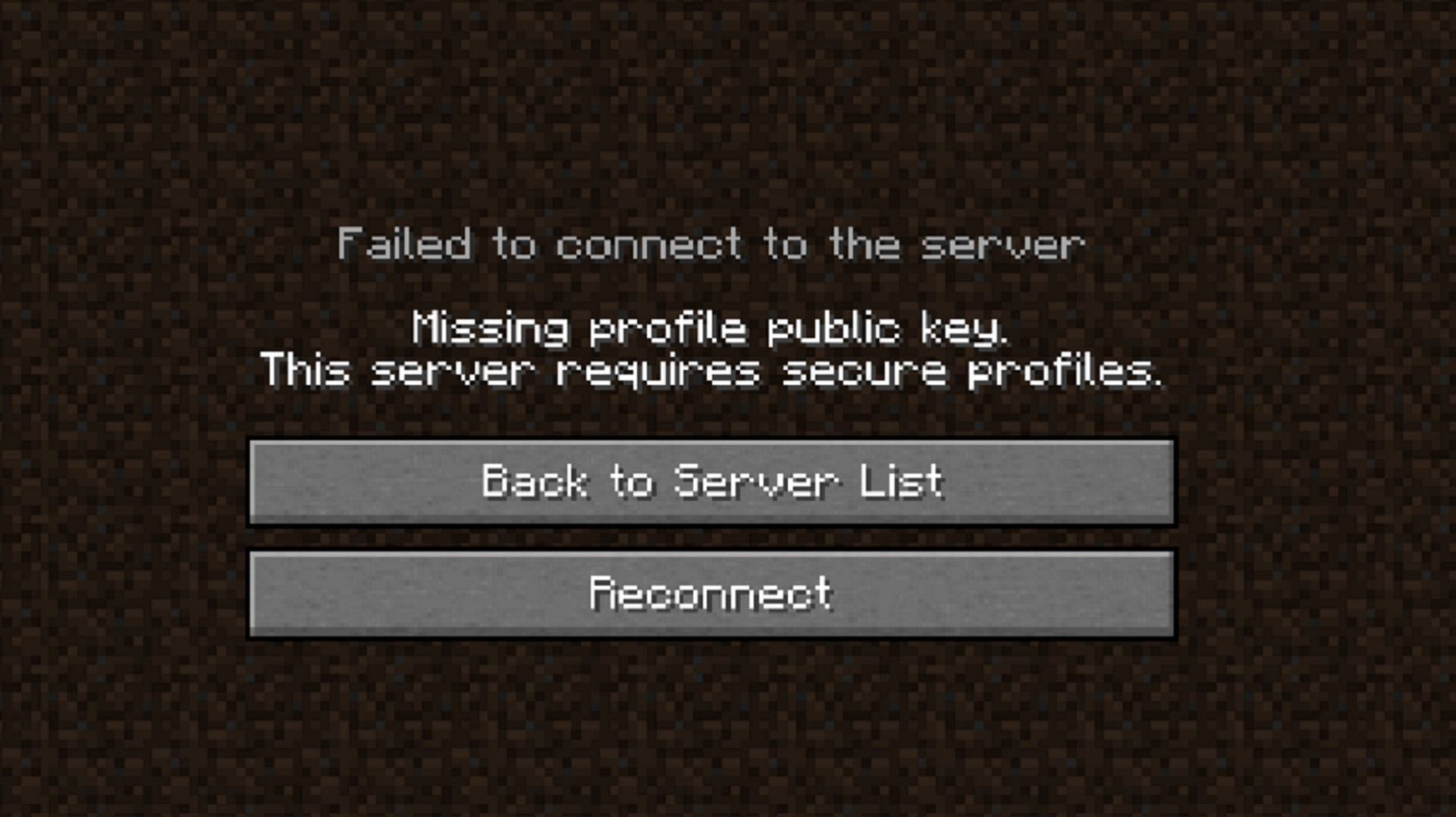 Plenty of Minecraft errors can be encountered when they are least expected (Image via Mojang Bug Report)