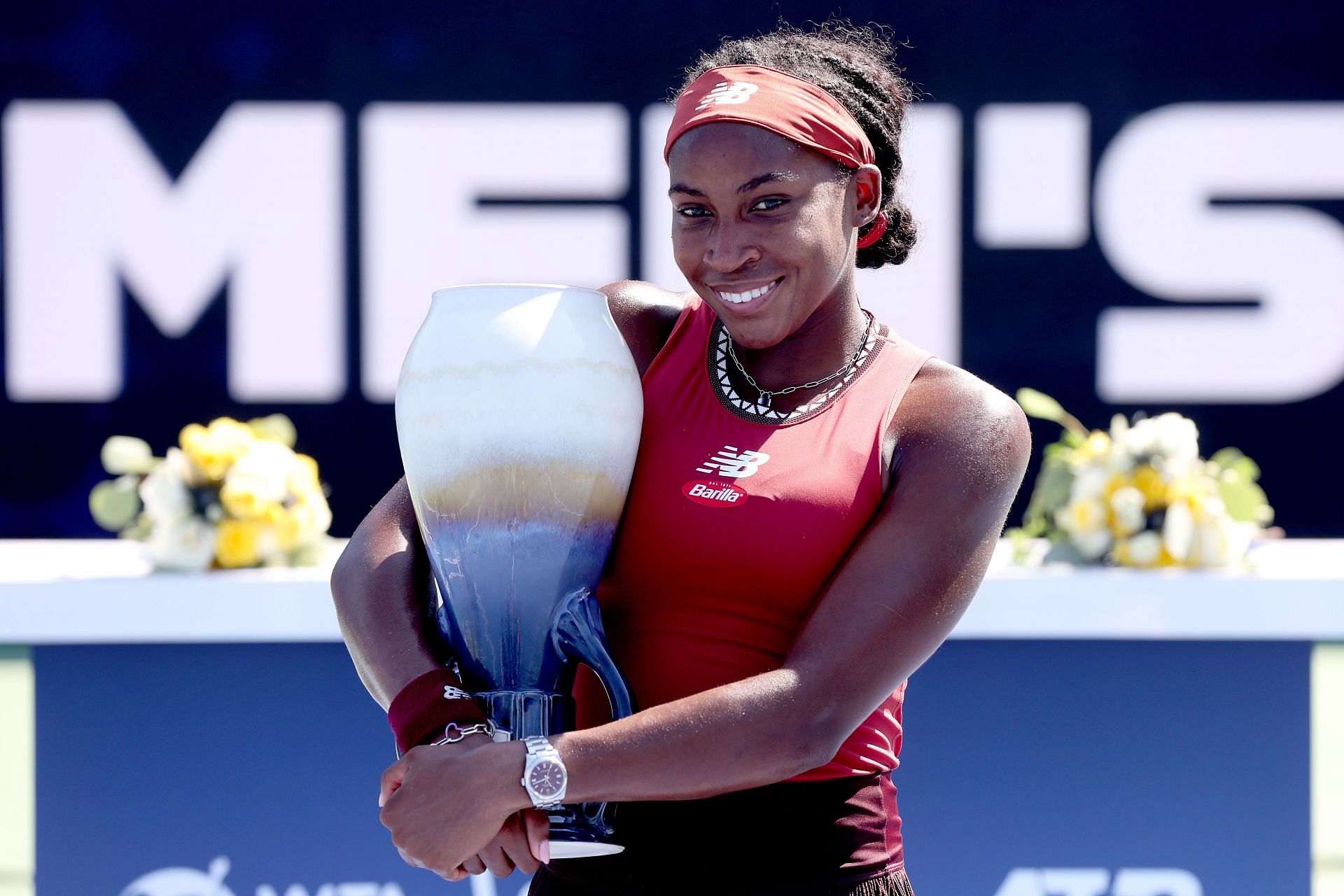 Coco Gauff at the 2023 Western &amp; Southern Open.