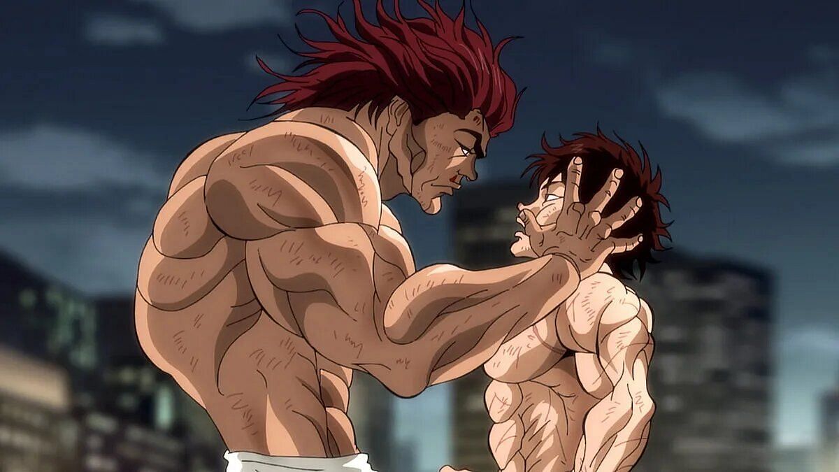 Baki is an exciting watch for its action and humor (Image via TMS Entertainment).