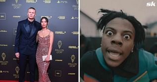 IShowSpeed barks at Erling Haaland after meeting Man City forward at 2023 Ballon d'Or ceremony, video goes viral