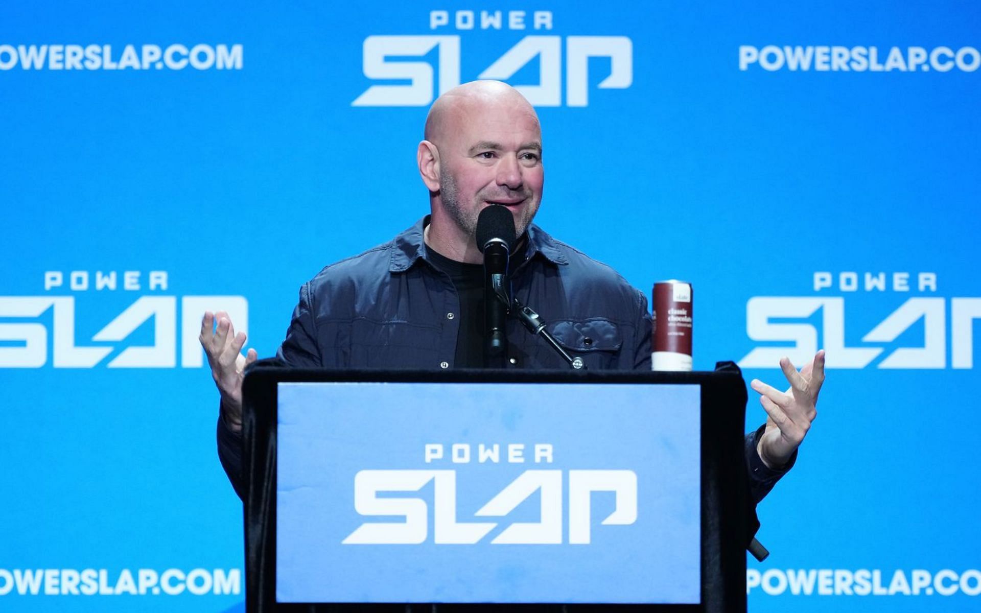 Dana White. [image via Power Slap]