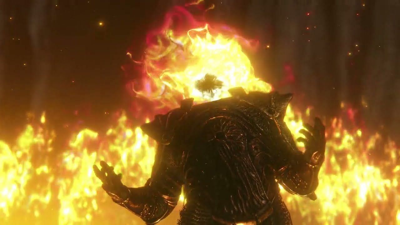 Becoming the Lord of Frenzied Flame in Elden Ring (Image via FromSoftware)