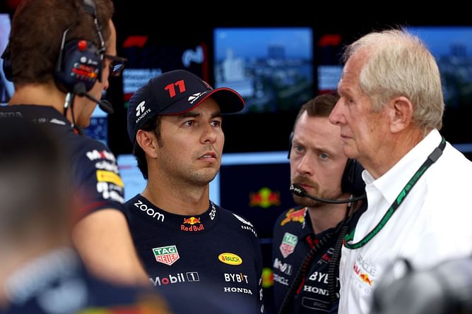 “Helmut Marko wants him gone so badly”: Red Bull chief’s latest comments in response to F1 reporter’s Sergio Perez claim causes a stir among fans