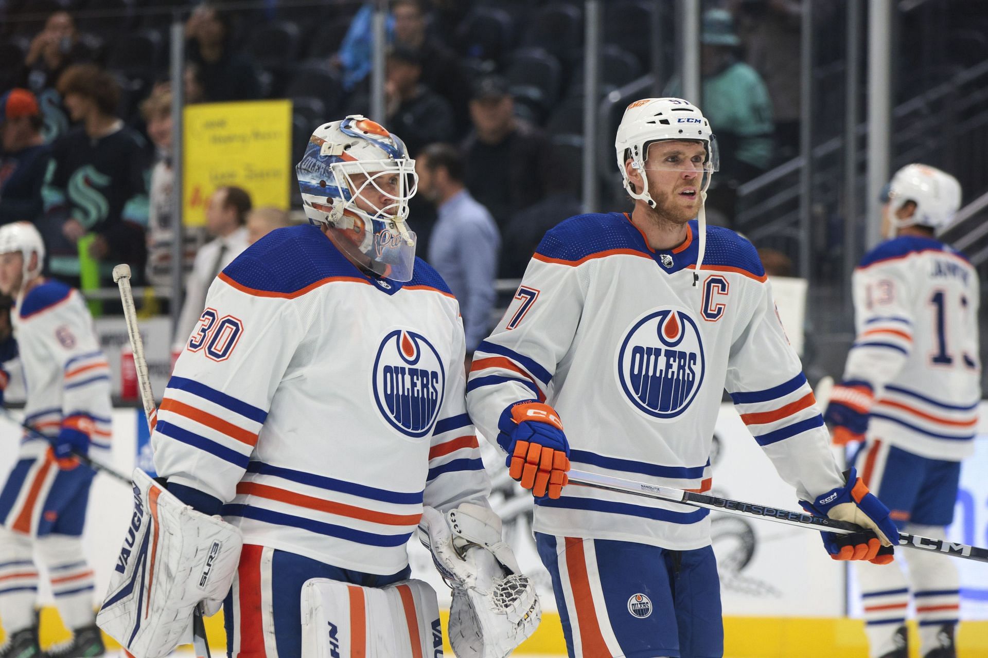 Leon Draisaitl at a loss for words after Oilers' season-ending